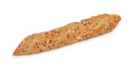 MEDIA FLAUTA RUSTICA CEREALES 70 GR.