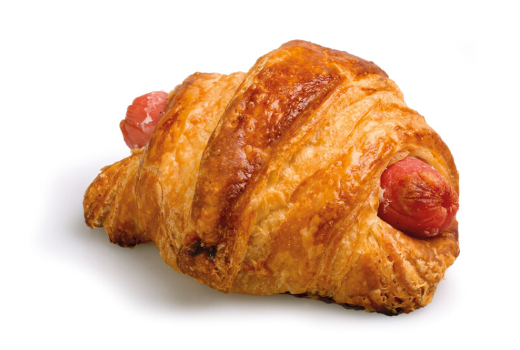MINI CROISSANT RECTO FRANKFURT 30 GR.