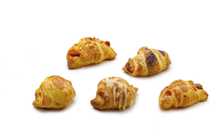 MINI CROISSANT VARIADO SALADO 25 GR.