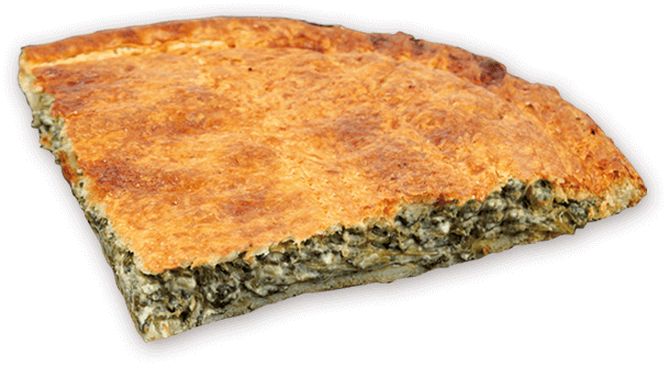 MEDIA PLANCHA HOJALDRADA ESPINACAS Y QUESO 1,500 KG.