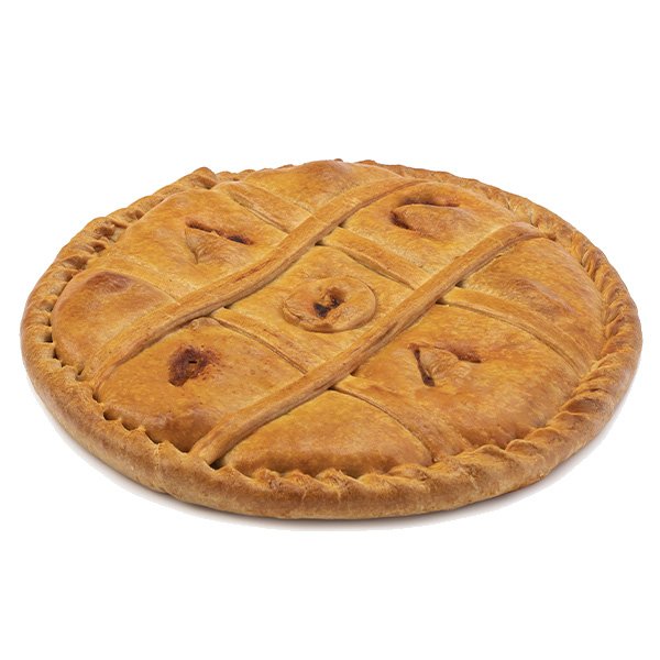 EMPANADA FAMILIAR ATÚN REDONDA 1,300 KG.
